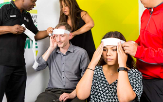 First aid for head injuries