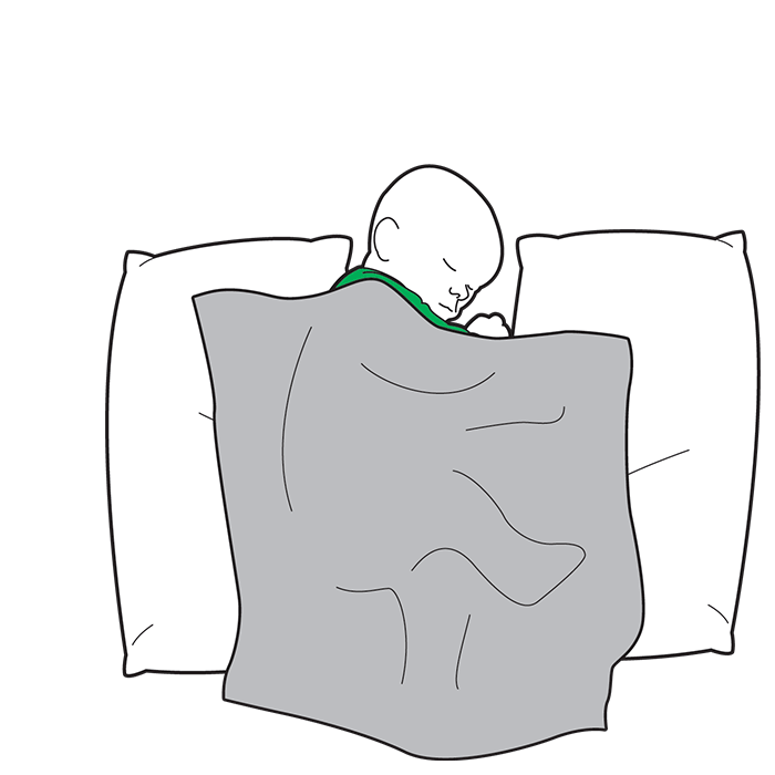 Baby seizures first aid - clear any objects from around the baby and place pillows or soft padding around the baby