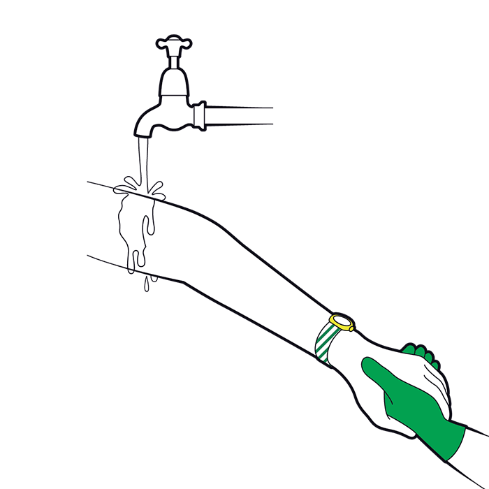 Burns and scalds - children - start cooling the burn or scalds as quickly as possible