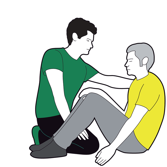 Shock first aid - treat the cause of shock