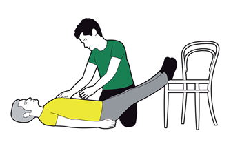 Shock first aid - loosen any tight clothing