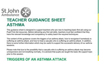 Teacher Guidance Asthma Teacher Guidance Asthma
