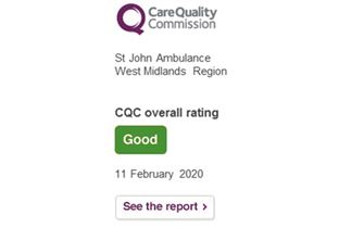 CQC rating West Midlands