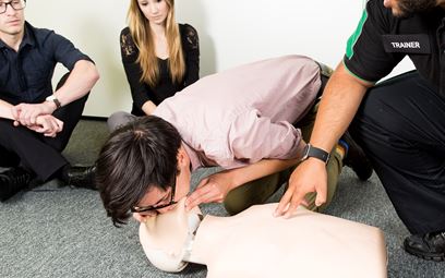 Workplace first aid training