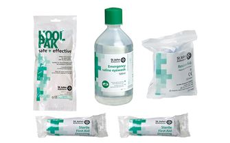 First aid supplies and consumables range