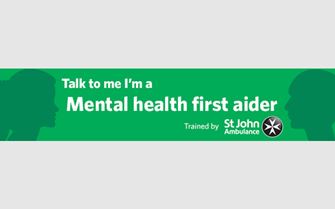 Mental health first aider signature