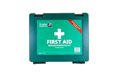 St John Ambulance Medium Standard Workplace First Aid Kit BS 8599-1:2019 St John Ambulance Medium Standard Workplace First Aid Kit BS 8599-1:2019