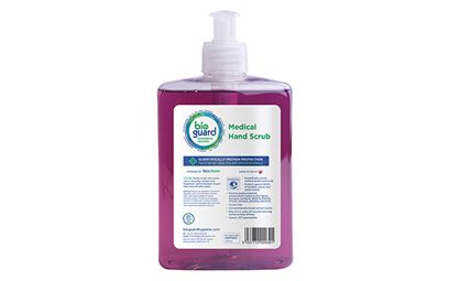500ml Bioguard Medical Hand Scrub with Pump Dispenser 500ml Bioguard Medical Hand Scrub with Pump Dispenser