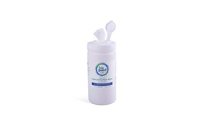 Tub of 240 Bioguard Light Duty Hand and Surface Wipes Tub of 240 Bioguard Light Duty Hand and Surface Wipes