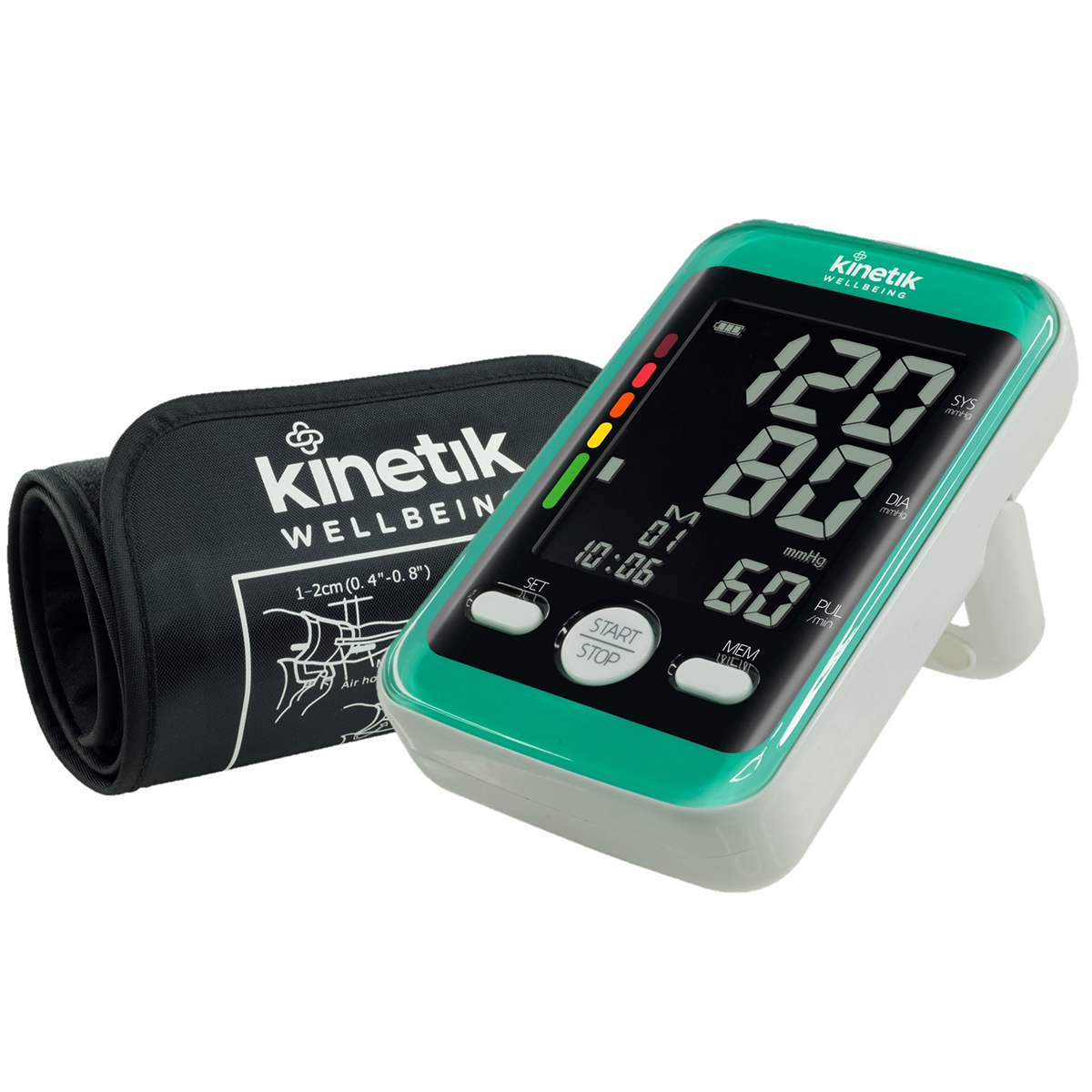 Kinetic Wellbeing Advanced Blood Pressure Monitor X2 Comfort
