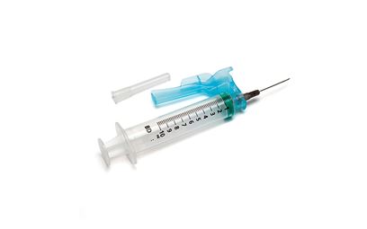 Blue 0.6 x 25mm 23g x 1inch Safety Needle BD Eclipse™