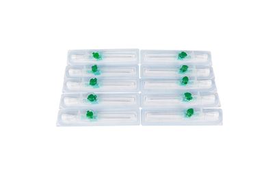 Pack of 10 18g Green Ported Safety Cannula