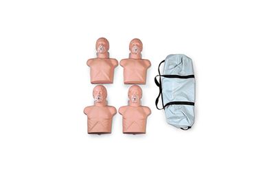 Pack of 4 Simulaids Economy Adult CPR Sani-Manikins